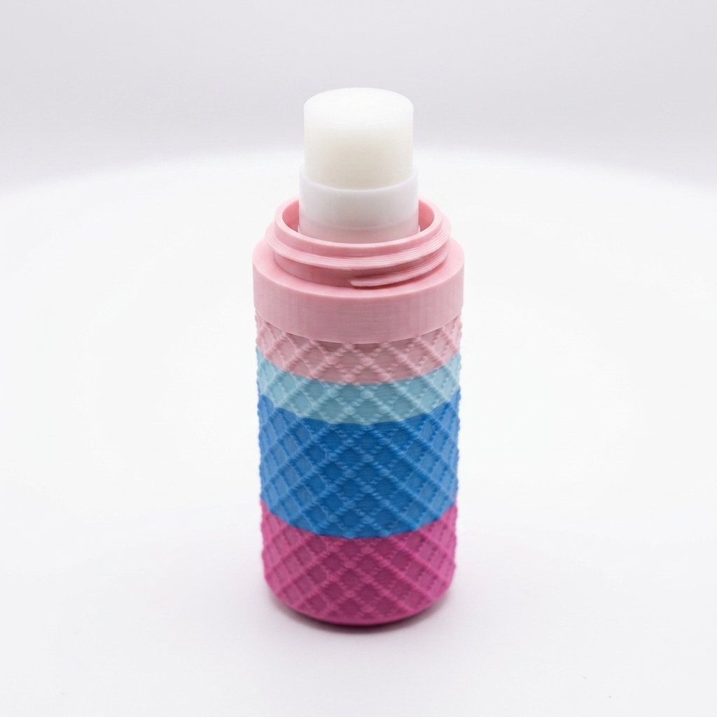 Bloom Lip Balm Case — Warm neutral